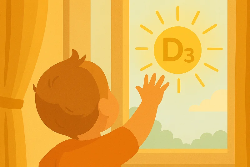 Витамин Д3 для детей: какой выбрать и сколько давать ребёнку