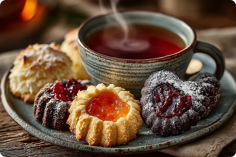 3 рецепта печенья с джемом для похудения: творожное, шоколадное и кокосовое 