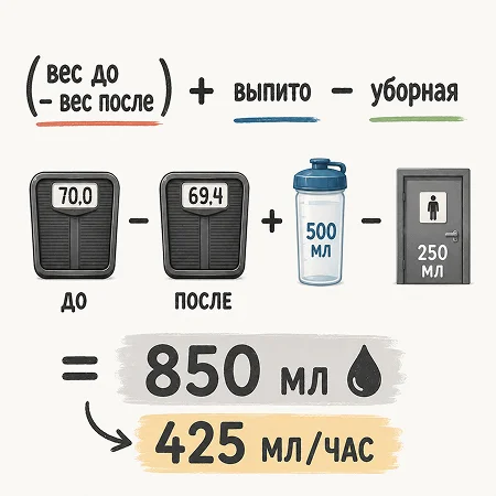 потоотделения при физических нагрузках потоотделения при физических нагрузках