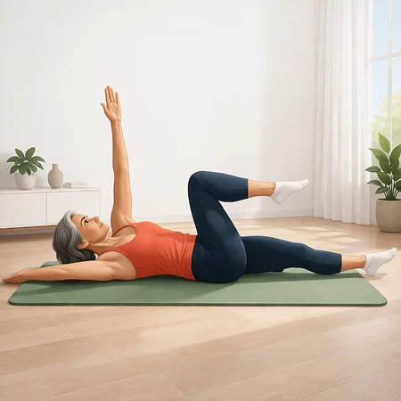 упражнения для женщин после 50 в домашних