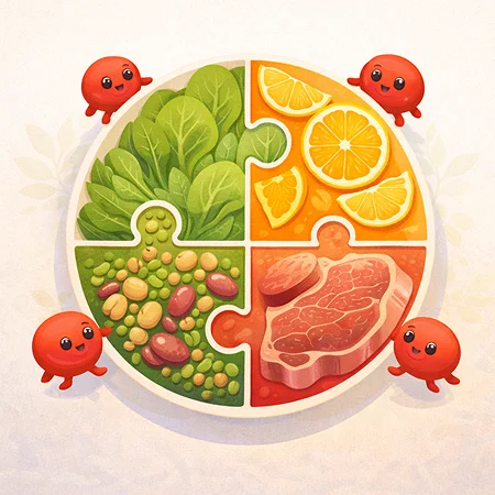 железо в каких продуктах больше для женщин железо в каких продуктах больше для женщин