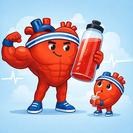 сердце тренированного человека сердце тренированного человека