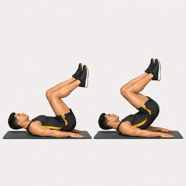 мужчина пресс домашний