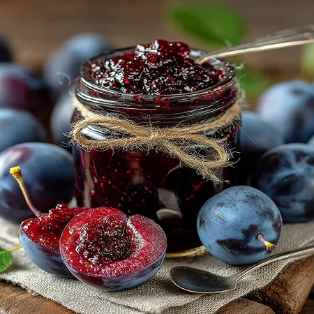 джем из сливы без косточек без сахара