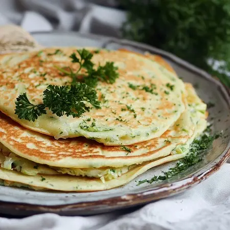 овощные блинчики из кабачка