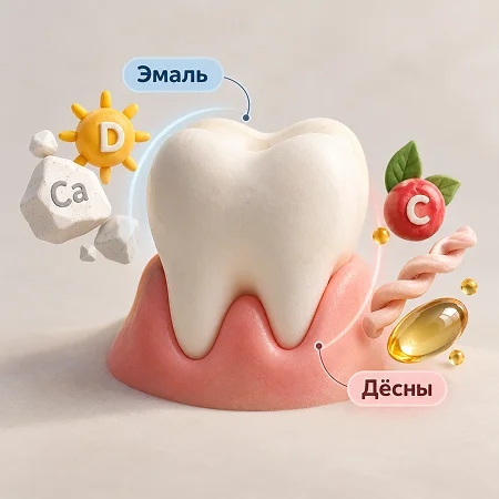 витамины для зубов и десен