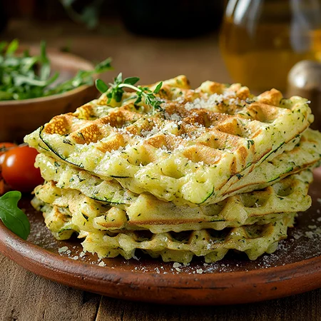 вафли с кабачком