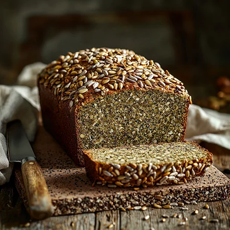 хлеб из гречки с псиллиумом