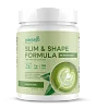 Протеиновый коктейль для похудения Slim&Shape Formula со вкусом «Матча-Латте» Plantago 450 г, банка
