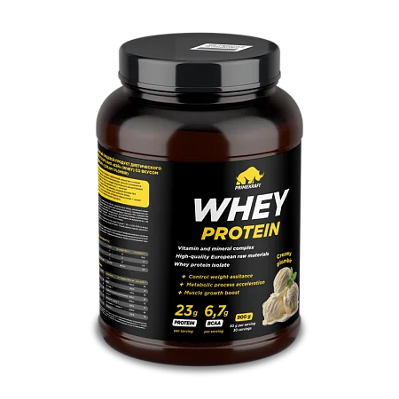 Сывороточный протеин WHEY со вкусом "Сливочный пломбир", 450г., банка