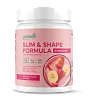 Протеиновый коктейль для похудения Slim&Shape Formula со вкусом "Клубнично-Банановый смузи" Plantago 450 г, банка