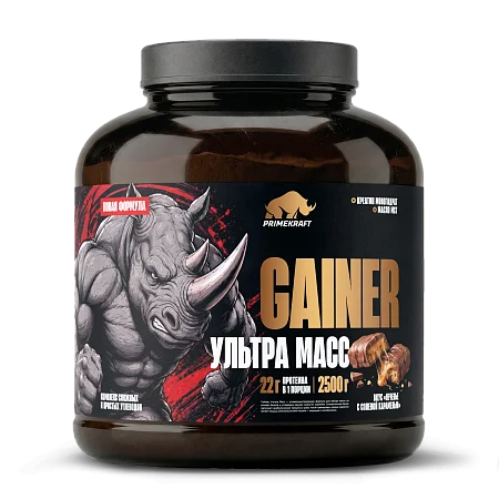 Гейнер Ультра Масс со вкусом «Печенье с соленой карамелью», банка, 2500 г Гейнер Ультра Масс со вкусом «Печенье с соленой карамелью», банка, 2500 г