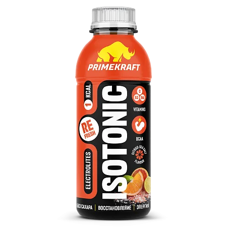 Изотоник со вкусом "Цитрус-морская соль", питьевой напиток, 450 мл