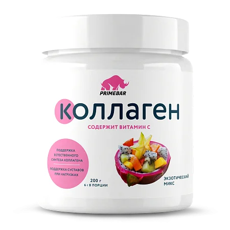 Говяжий коллаген со вкусом "Экзотический микс", 200 г Говяжий коллаген со вкусом "Экзотический микс", 200 г