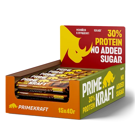 Батончики Primekraft с высоким содержанием белка со вкусом "Шоколадный трюфель"