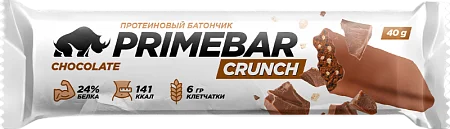 Батончики PRIMEBAR CRUNCH со вкусом «Шоколад» (15 шт*40 гр)