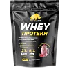 Сывороточный протеин WHEY со вкусом "Малиновый милкшейк", 900 г