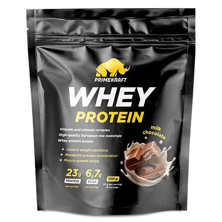 Сывороточный протеин WHEY со вкусом "Молочный шоколад", 500 г