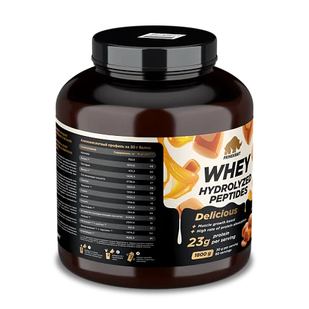 Сывороточный протеин Whey Делишес со вкусом «Сливочная карамель», 1800 г., банка Сывороточный протеин Whey Делишес со вкусом «Сливочная карамель», 1800 г., банка