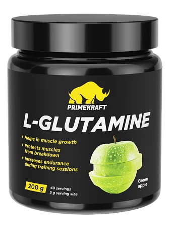 L-GLUTAMINE GREEN APPLE (зеленое яблоко), 200 г