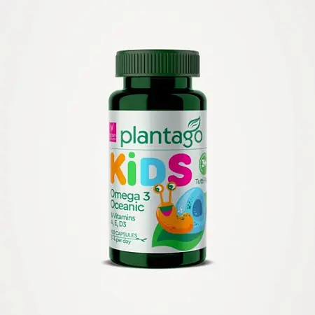 KIDS Omega-3 Oceanic, жевательные капсулы со вкусом тутти-фрутти (100 шт)