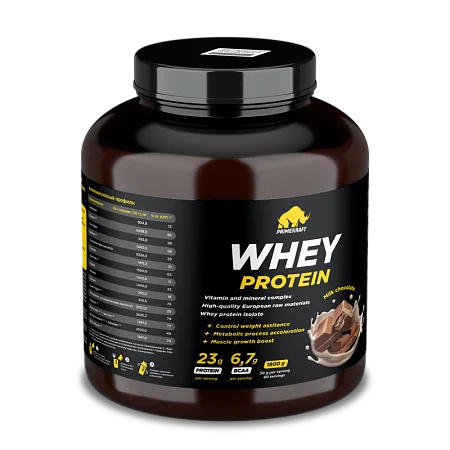 Сывороточный протеин WHEY со вкусом "Молочный шоколад", 1800 г.