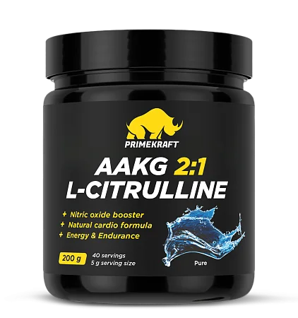 AAKG 2:1 & L-CITRULLINE DL-MALATE (ААКГ 2:1 + L-Цитруллин DL-Малат) со вкусом «Pure» (Чистый).