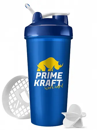 Шейкер Prime Kraft 600 мл синий