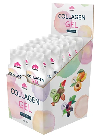 Коллагеновый гель Collagen Peptides Gel со вкусом «Лесные ягоды» (wildberries)