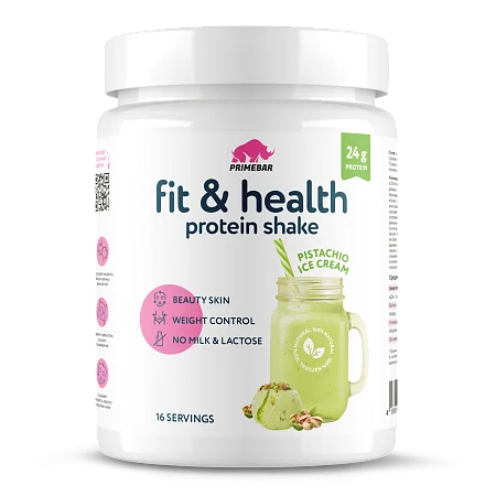 Растительный протеин  Fit & Health Protein Shake фисташковое мороженое, 500 г