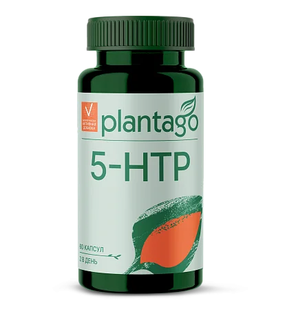5-HTP Plantago, 60 капсул