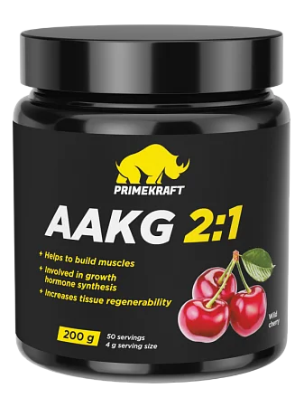 Аминокислоты AAKG 2:1 WILD CHERRY (дикая вишня), 200 г