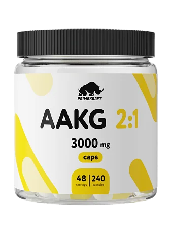 Аминокислоты AAKG 2:1, Капсулы (240 шт)