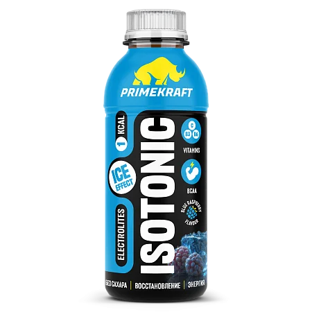 Изотоник со вкусом "Синяя малина", питьевой напиток, 450 мл