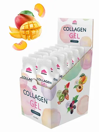 Коллагеновый гель Collagen Peptides Gel со вкусом «Персик-манго» (peach-mango)