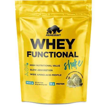 Протеиновый функциональный коктейль Whey "Фисташковое мороженое", 900 гр